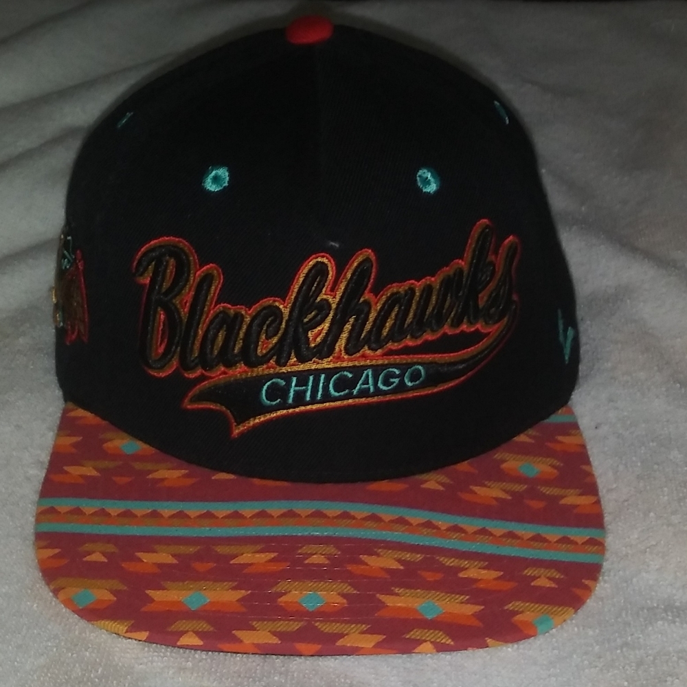 *Vintage* 1990's Chicago Blackhawk Snapback Hat